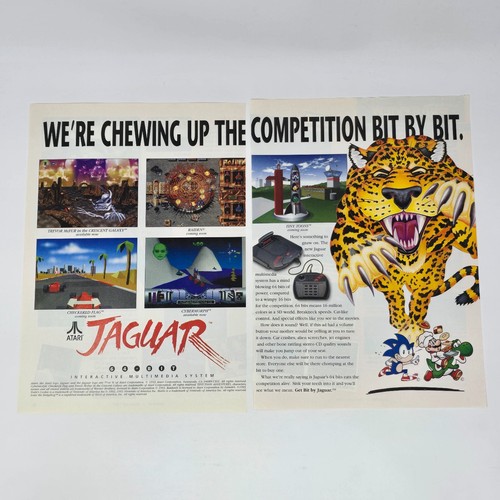 Atari jaguar console sonic - jaguar,