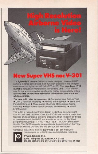 Photo sonics nac 301 super - nac,